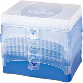 CELLTREAT SCIENTIFIC PRODUCTS LLC 4060-9025 Celltreat  250L Pipette Tips, Ovation, VistaStak, Non-sterile, 960 Pack image.