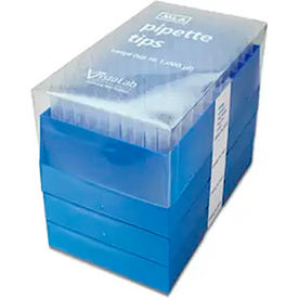 CELLTREAT SCIENTIFIC PRODUCTS LLC 9026 Celltreat  1250L Pipette Tips, MLA, Stacked Dense Rack, Non-sterile, 600 Pack image.