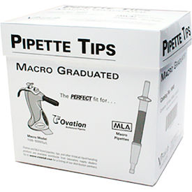 CELLTREAT SCIENTIFIC PRODUCTS LLC 9048 Celltreat  5mL Pipette Tips, MLA, Graduated, Boxed, Non-sterile, 100 Pack image.
