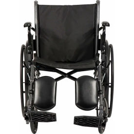 DYNAREX CORPORATION. 10230 Dynarex DynaRide™ S3 Lite Wheelchair, Flip Desk & Elevating Legrest, 18"W Seat image.