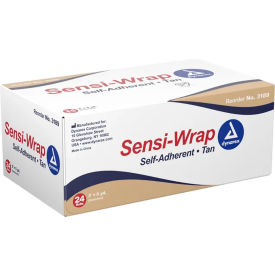 DYNAREX CORPORATION. 3187 Dynarex Sensi Wrap Self Adherent Bandage Rolls W/o Rubber Latex, 1"W x 5 yards, 30 Pcs image.