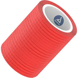 DYNAREX CORPORATION. 3276 Dynarex Sensi Wrap Self Adherent Bandage Rolls, 1"W x 5 yards, Red, 30 Pcs image.