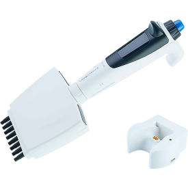 LabChoice Electronic Pipette, Eight Channel, 10-100µL Adjustable Volume, Black/White view 2