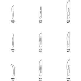 DYNAREX CORPORATION. 4143 Dynarex Medi-Cut Blades, Size 23, Pack of 100 image.