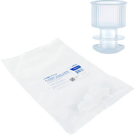 LabChoice Flange Plug Cap For 12mm Test Tube, Clear view 2