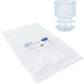 LabChoice Flange Plug Cap For 13mm Test Tube, Clear view 2