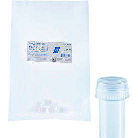 LabChoice Flex Caps For Test Tube, 16 mm, Clear view 2