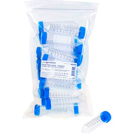 LabChoice Centrifuge Tubes, Sterile, 50 ml Capacity, Clear/Blue view 2