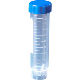 LabChoice Centrifuge Tubes, Self-Standing, Sterile, 50 ml Capacity, Clear/Blue view 2