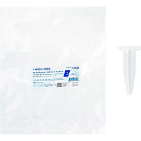 LabChoice Microcentrifuge Tubes with Caps, Sterile, 1.5 ml Capacity, Neutral view 2