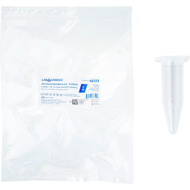 LabChoice Microcentrifuge Tubes with Caps, Sterile, 5 ml Capacity, Neutral view 2