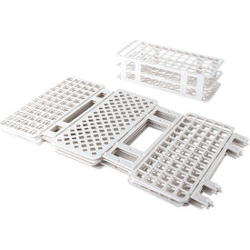 LabChoice Test Tube Racks For 17mm Tubes, White view 2