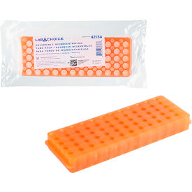 LabChoice Microcentrifuge Tube Rack, Fits 0.5 mL & 1.5 mL Tubes view 2