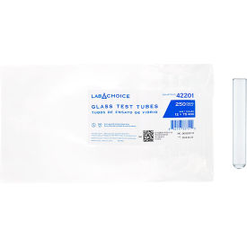 LabChoice Test Tubes, Borosilicate Glass, 12 x 75mm, 5 mL Capacity, Clear view 2