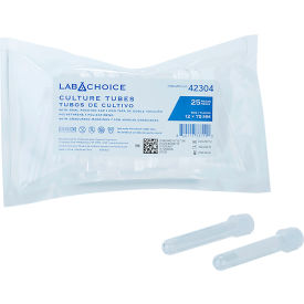 LabChoice Culture Tube with Dual Position Cap & Graduation, 12 x 75mm, 5 ml Capacity view 2
