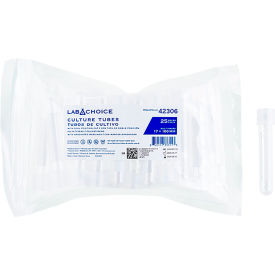 LabChoice Culture Tube with Dual Position Cap & Graduation, 17 x 100mm, 15 ml Cap. view 2