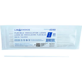 LabChoice Flexible Inoculation Loop, Sterile, 1µl Capacity, White view 2