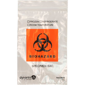 LabChoice Specimen Bags, 6"W x 9"L, 1.8 Mil Thick view 2