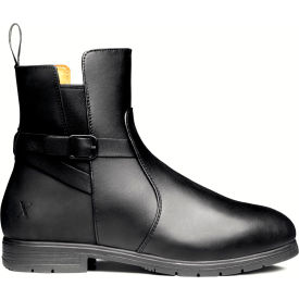 Xena Workwear Female-Fit Size 6.5 M Regular 6-Inch Work Boot Steel Toe Midnight Black 