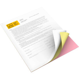 Xerox 3R12424 Xerox® Bold Digital Carbonless Paper - XER3R12424 - 8-1/2 x 11 - Pink/Canary/White 5010 Sheets image.