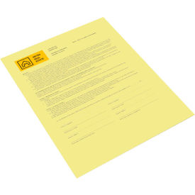 Xerox 3R12437 Xerox® Bold Digital Carbonless Paper - XER3R12437 - 8-1/2 x 11 - Canary - 500 Sheets image.