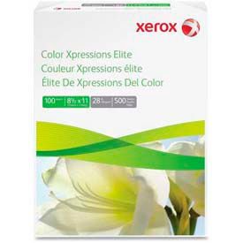 Xerox® Color Xpressions Elite Paper 8-1/2"" x 11"" 28 lb White 500 Sheets/Ream