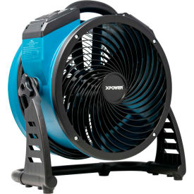 Xpower Manufacure, Inc FC-250AD XPOWER Pro 13" Brushless DC Motor Air Circulator Utility Fan w/Power Outlets, 1560 CFM, Var. Speed image.