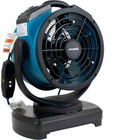 XPOWER® 11" Oscillating Portable Outdoor Cooling Misting Fan with Built-In Water Pump & Hose 
