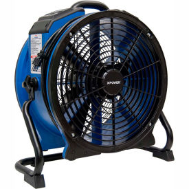 Xpower Manufacure, Inc X-48ATR XPOWER Industrial Axial Fan With Timer, Variable Speed, 1/3 HP, 3600 CFM image.
