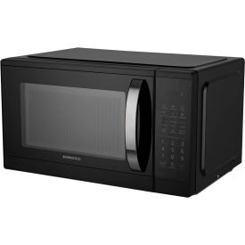 Compact Microwave Oven, 0.9 Cu. Ft. 900 W, Keypad Control, Black view 2