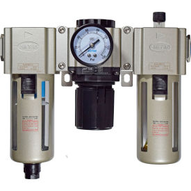 Filter/Regulator/Lubricator Unit, 1/2" NPT, 90 Max PSI view 2