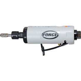 Straight Die Grinder, 1/4" Air Inlet, 22000 RPM, Gray view 2