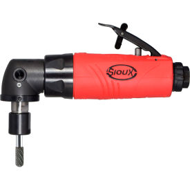Angle Die Grinder, 6mm, 1/4" Air Inlet, 12000 RPM, Red/Black view 2