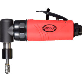 Angle Die Grinder, 0.5 Hp, 6Mm Collet, 23,000 Rpm, Red/Black view 2