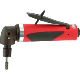 Angle Die Grinder, 1/4" Air Inlet, 18000 RPM, Red/Black view 2