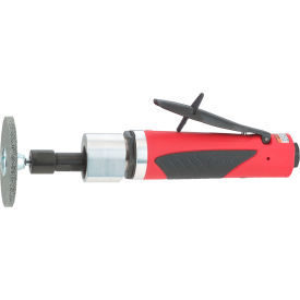 High Torque Die Grinder, 1/4" Air Inlet, 12,000 Rpm, Red/Black view 2