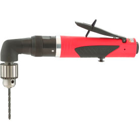 Reversible Large Right Angle Air Drill, Keyed Chuck, 3/8" Chuck, 2000 RPM view 2