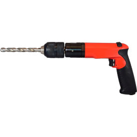 Reversible Pistol Grip Air Drill, Keyless Chuck, 1/2" Chuck, 300 RPM view 2