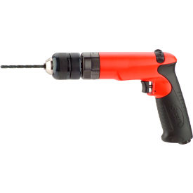 Reversible Pistol Grip Air Drill, Keyless 3/8" Chuck, 4000 RPM view 2