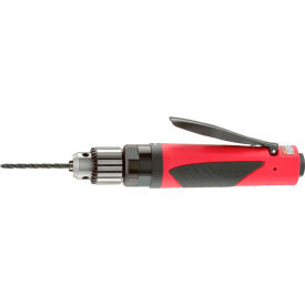 Straight Non-Reversible Air Drill, Keyed Chuck, 3/8" Chuck, 1200 RPM view 2