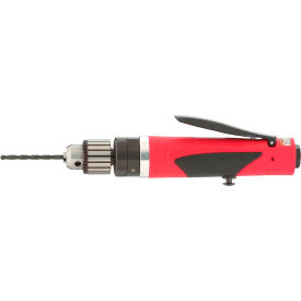 Straight Reversible Air Drill, Keyed Chuck, 3/8" Chuck, 4000 RPM view 2