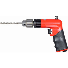 Rapid Reverse Pistol Grip Air Drill, Keyed Chuck, 1/4" Chuck, 2000 RPM view 2