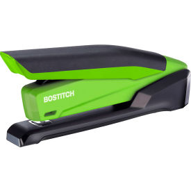 InPower Spring Powered Desktop Stapler, 20 Sheet Capacity, Green view 2