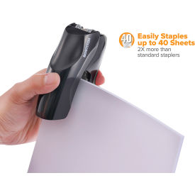 Bostitch Flat Clinch Stapler, 40 Sheets, Assorted Colors Bostitch Flat Clinch Stapler, 40 Sheets, Assorted Colors