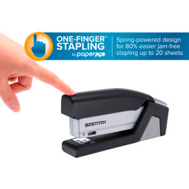 AMAX INC 1510 Paper Pro InJoy™ Spring-Powered Compact Stapler, 20-Sheet Capacity image.