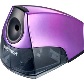 Bostitch® Office Personal Electric Pencil Sharpener Powerful Stall-Free Motor Metallic Purple 