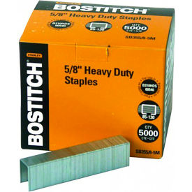 Bostitch Heavy Duty Staples 5/8"" (15mm) 5000/Pack