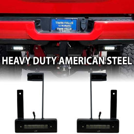 CARJAMZ INC 1007670 Race Sport Lighting Reverse Bolt-On Hitch Bar LED Flood Light For 2013-Current Dodge Ram 2500, 4.4A image.