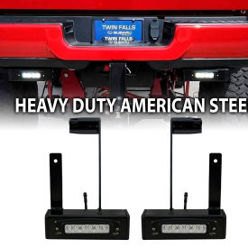 CARJAMZ INC 1007672 Race Sport Lighting Reverse Bolt-On Hitch Bar LED Flood Light For 2013-Current Dodge Ram 2500, 1.6A image.