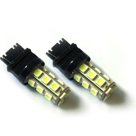 Race Sport 3156 5050 LED 18 Chip Bulbs, Red, Pair